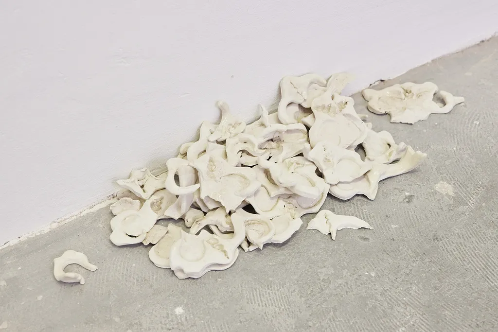 Alex Bestas Kunstwerk Gelbe Städte